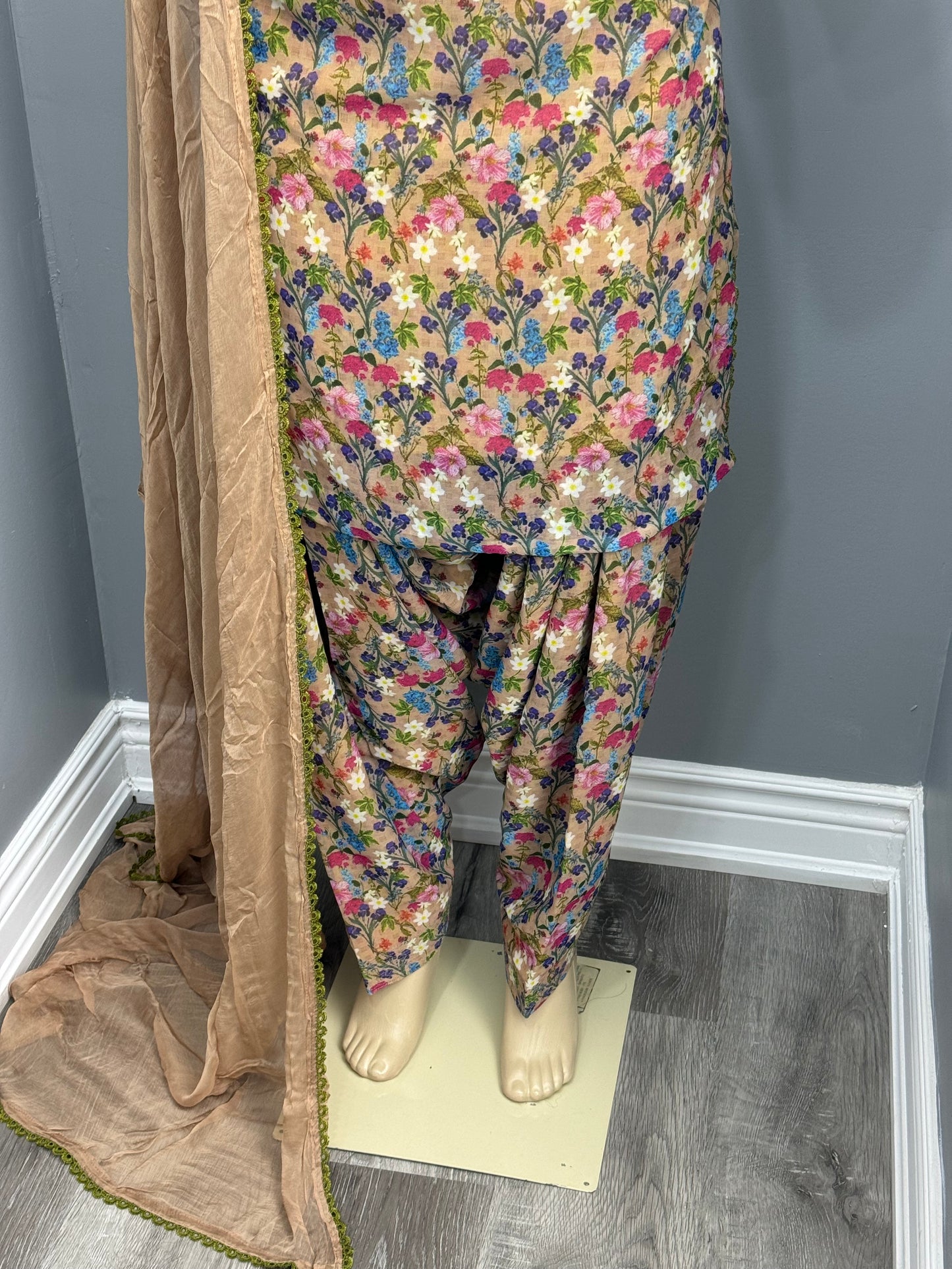 Printed Georgette Salwar Suit