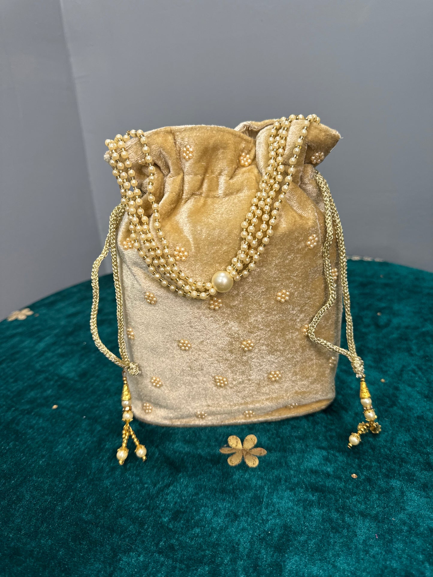Rectangular Handwork Potli Bag