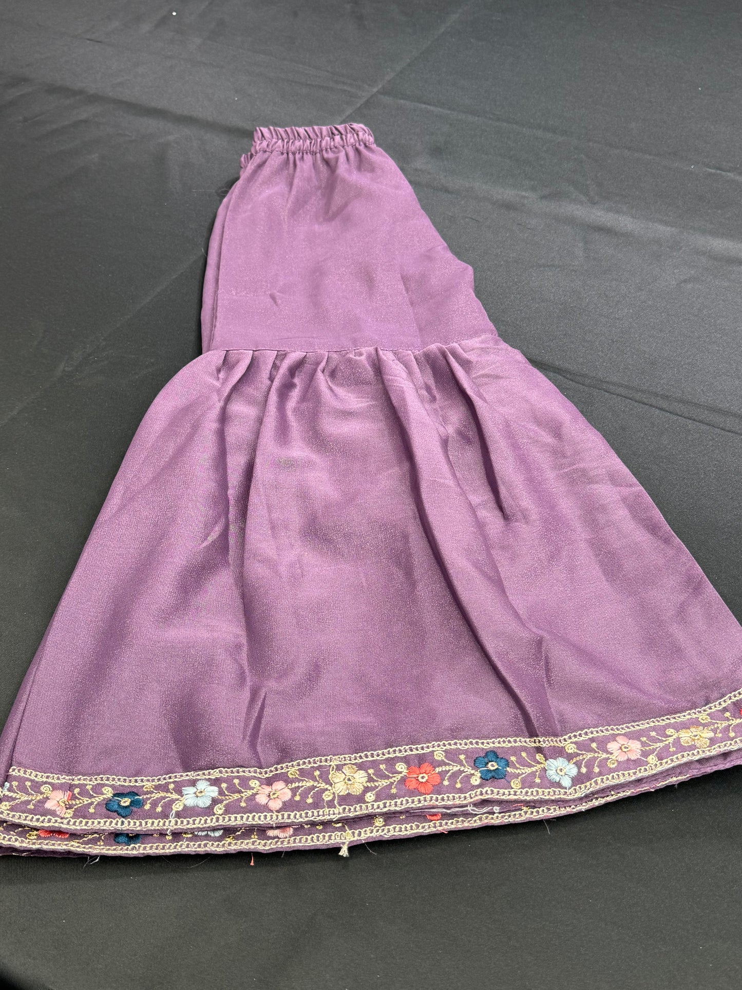 Simrit Kids Shimmer Gharara Suit