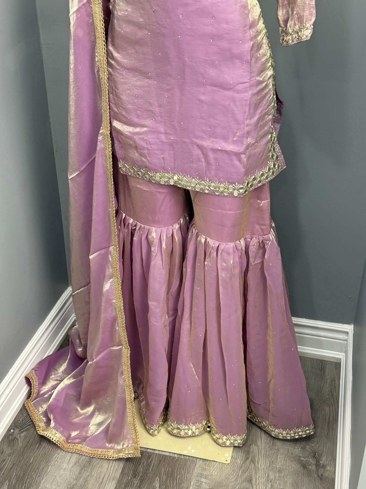 Readymade Fendi Gharara Suit- AK101218-26