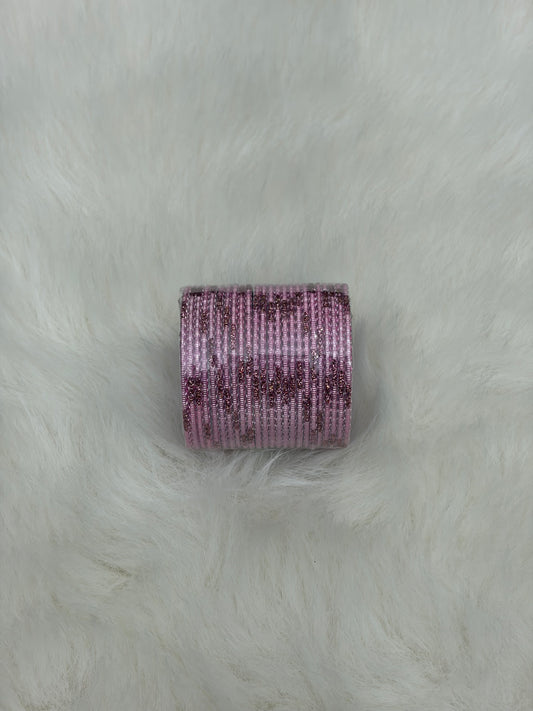Kids Plain Bangles- Pink