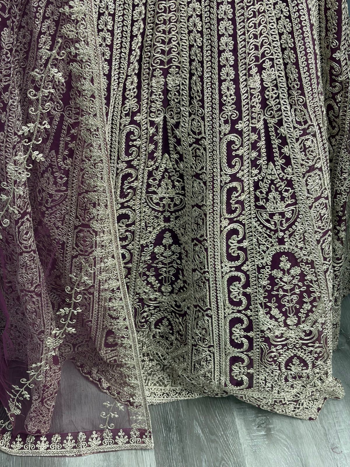 Embroidered Lehenga- AK5053-1326