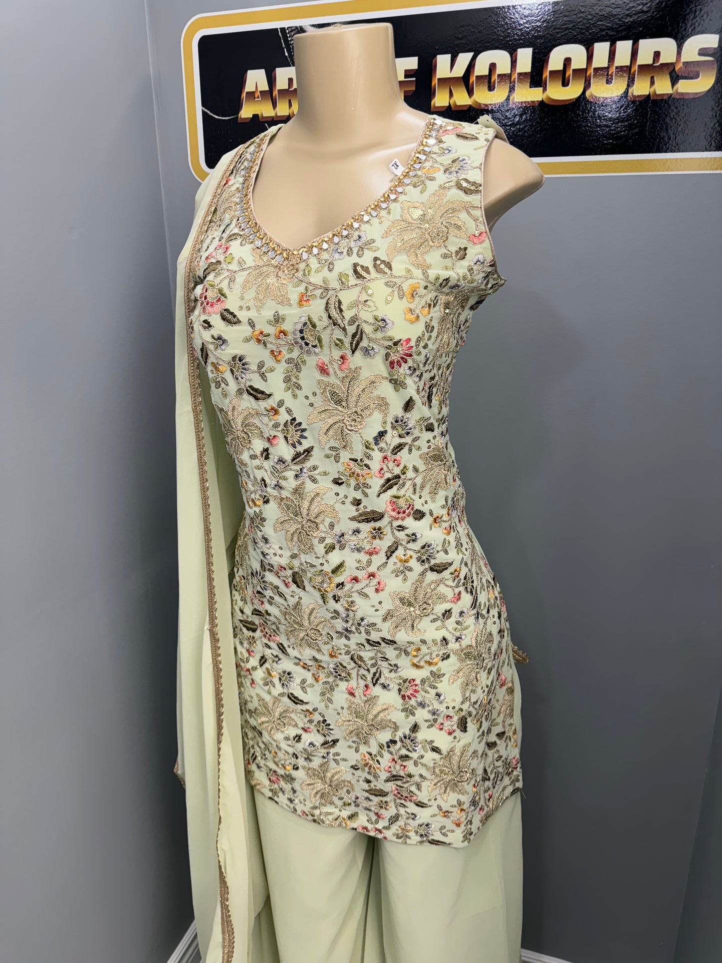 Mulwar Readymade Sharara Suit