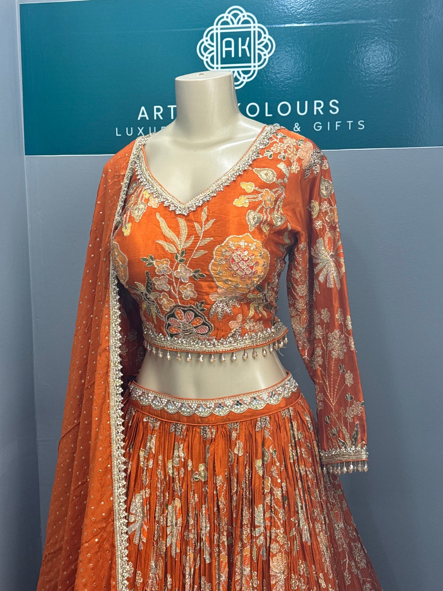 Beautiful Positionwork Lehenga