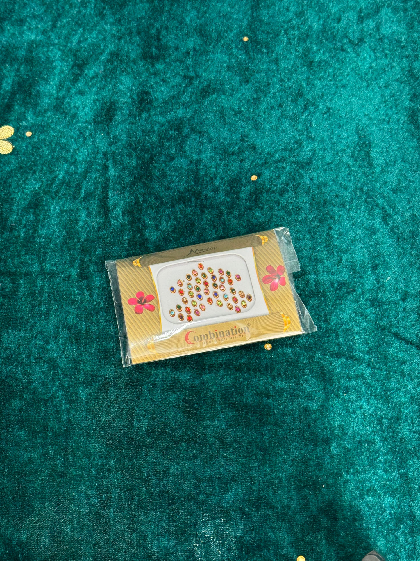 AD Multicolour Round Bindis