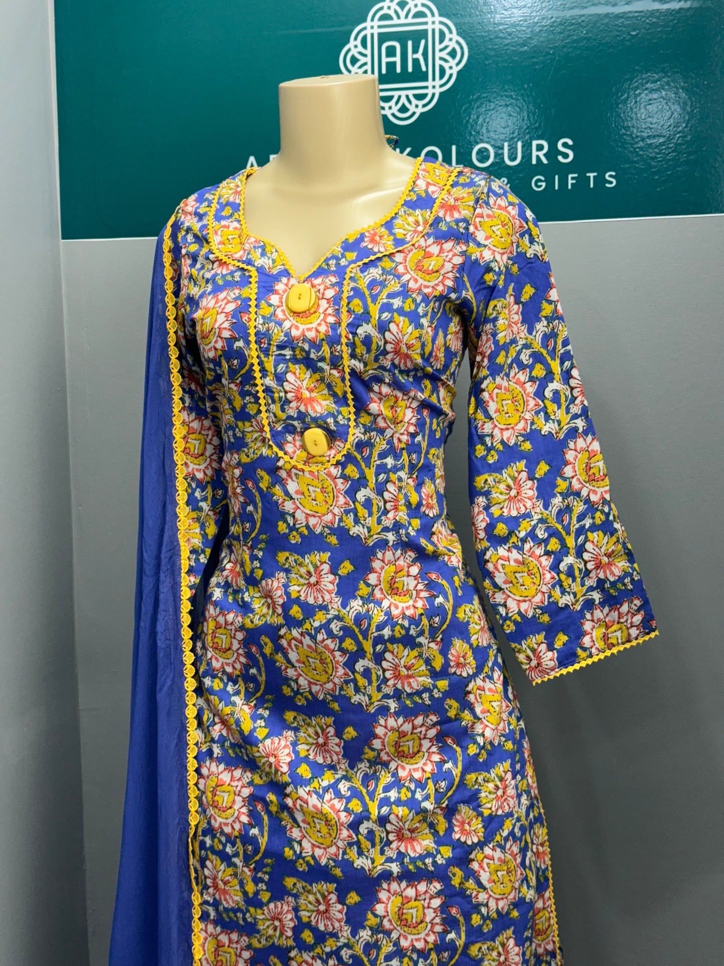 Printed Cotton Salwar Suit