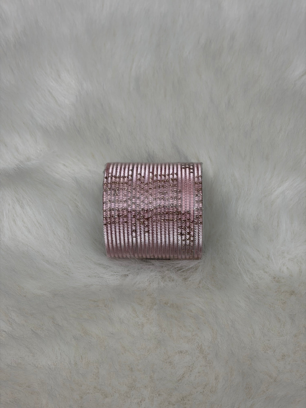 Kids Plain Bangles- Peach