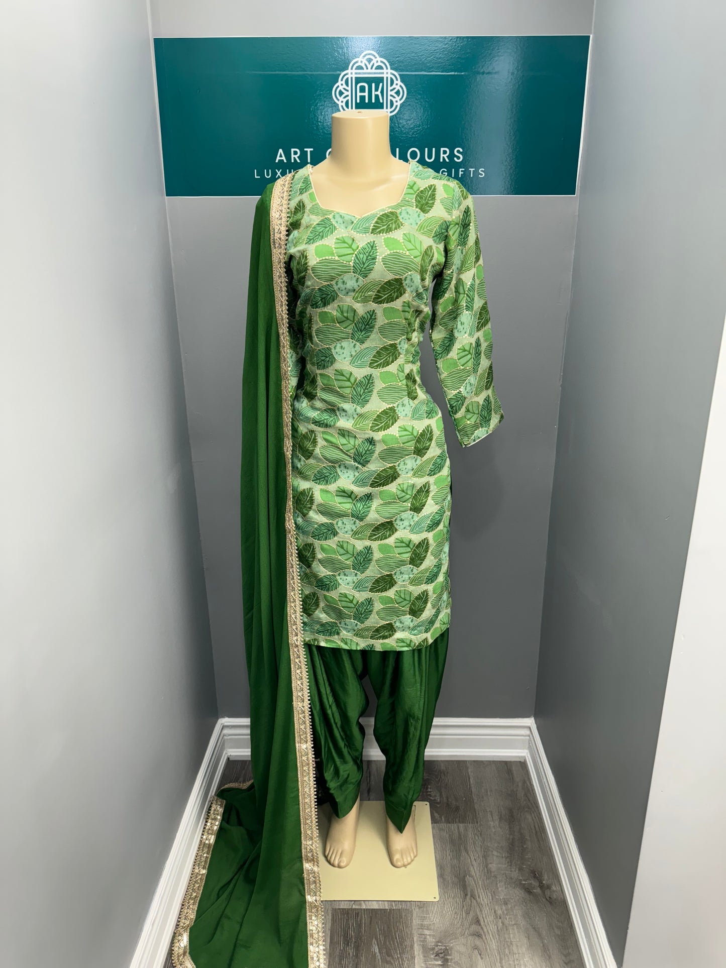 Patwari Position Work Salwar Suit