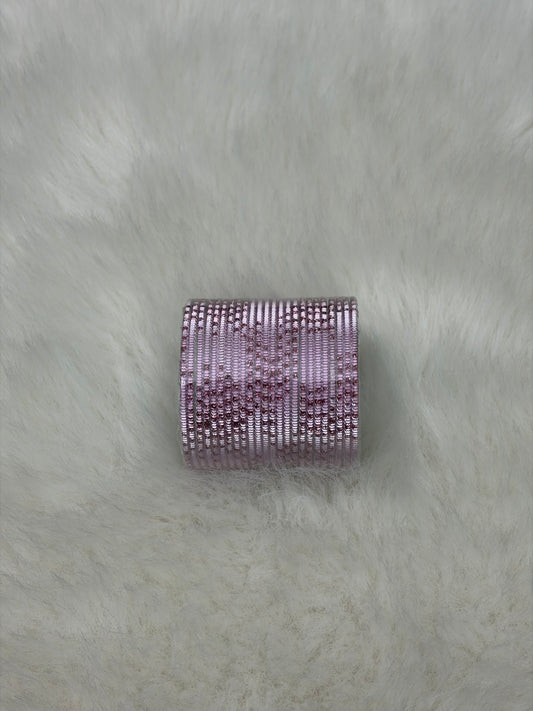 Kids Plain Bangles- Pink
