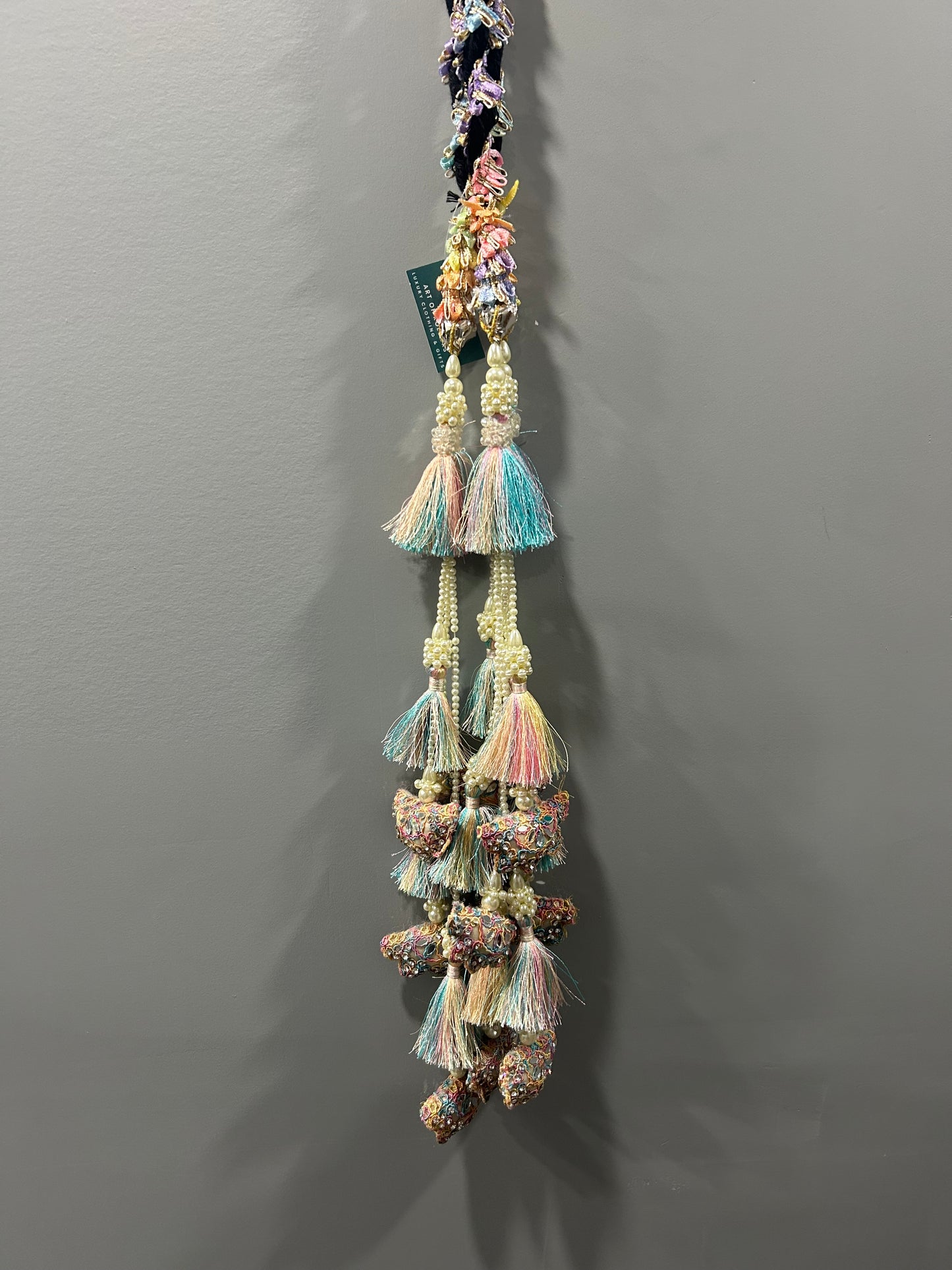 Multicolour Blossom Tassel Parandi