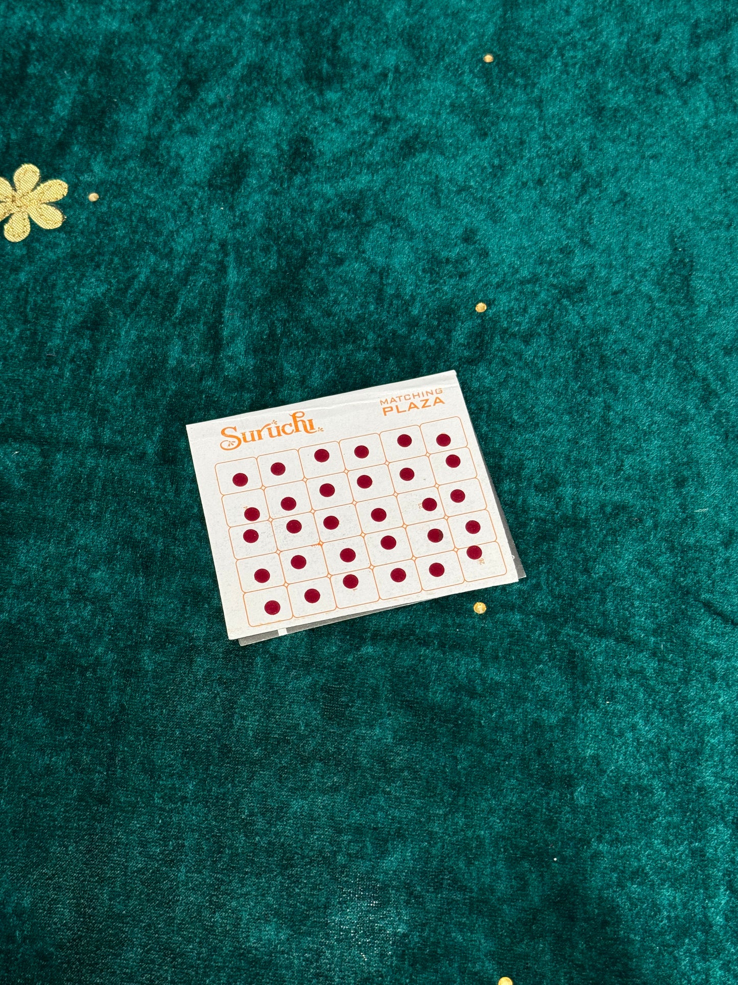 Surachi Maroon Round Bindis