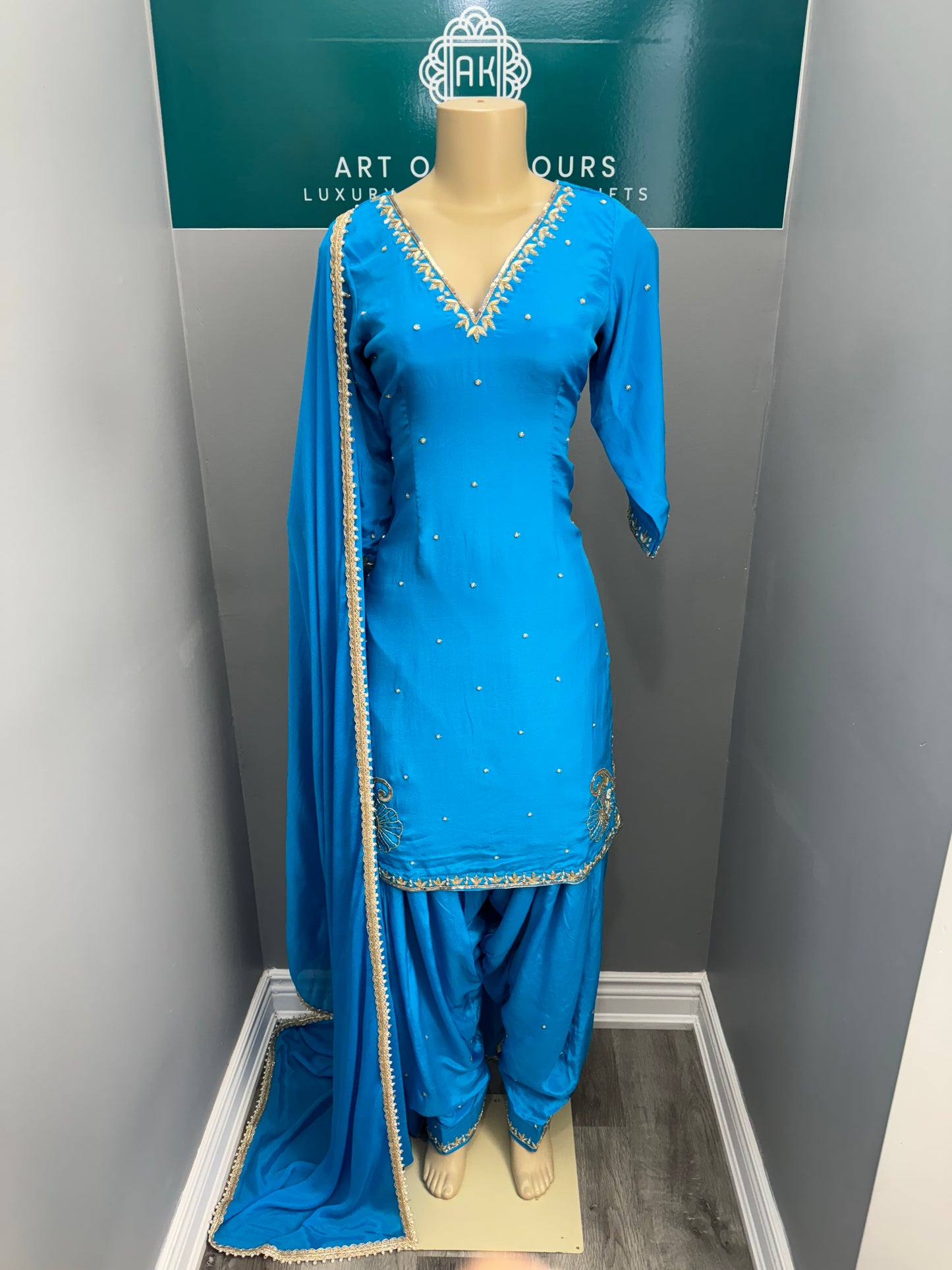 Handwork Salwar Suit- AK30552