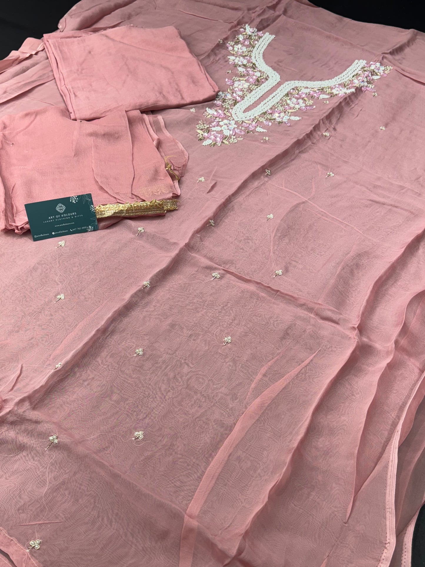 Shokh Moti Unstitched Suit