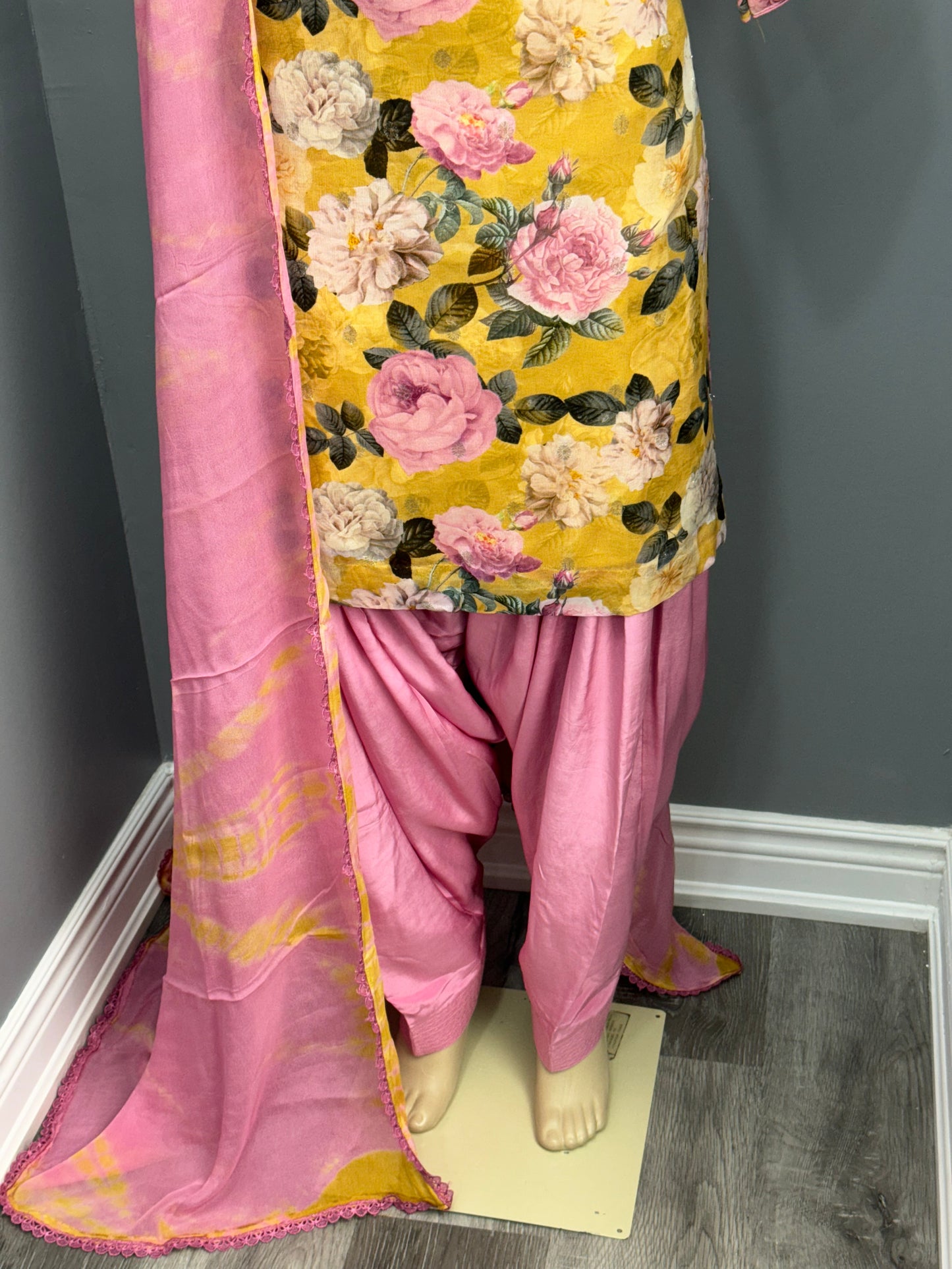 Printed Chinon Salwar Suit