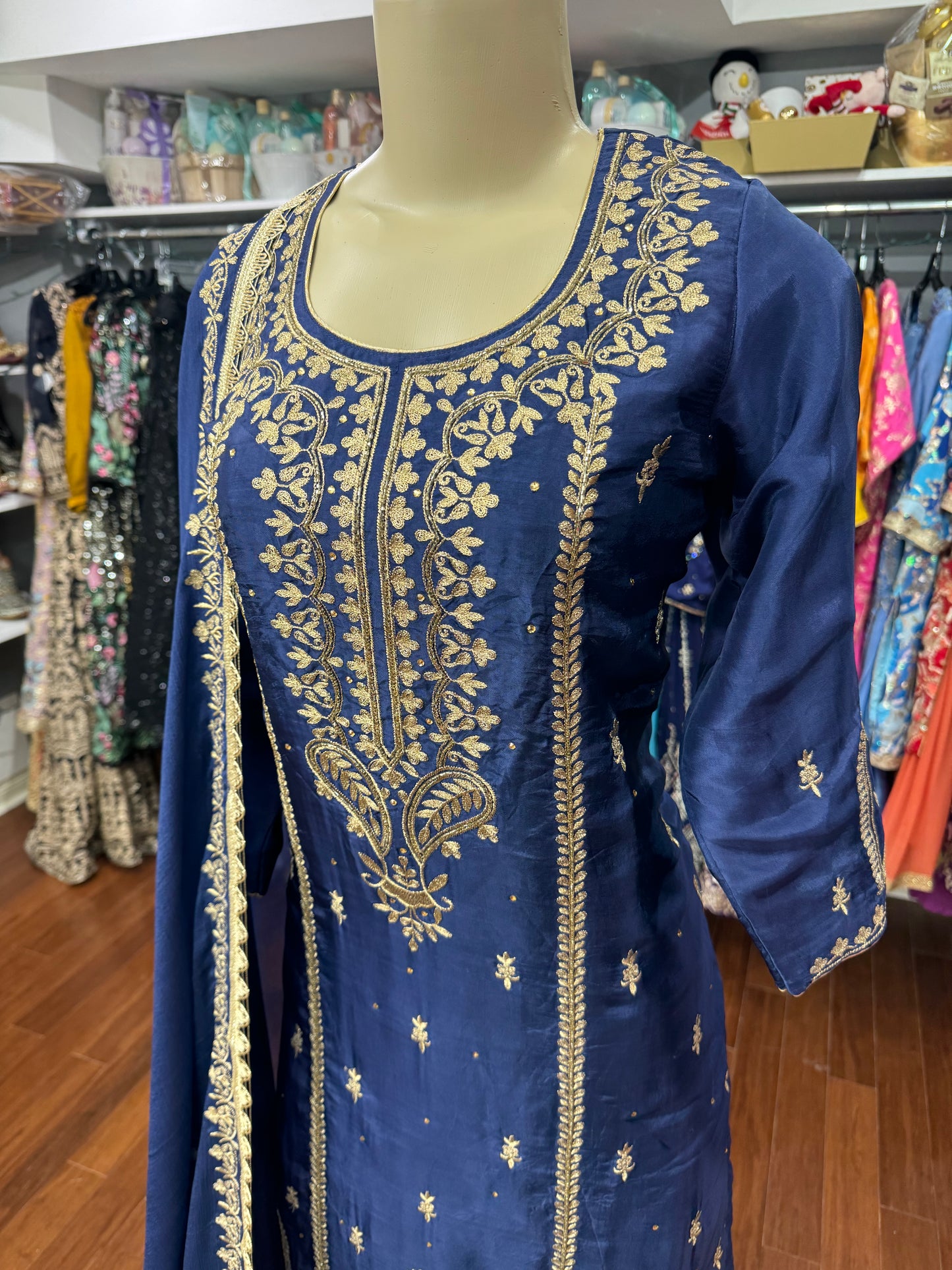 Navy Salwar Suit