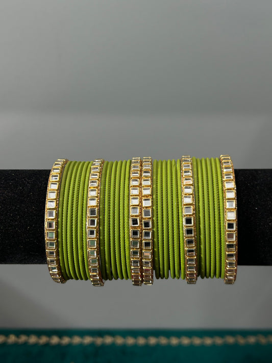 Mendhi Mirror Bangles