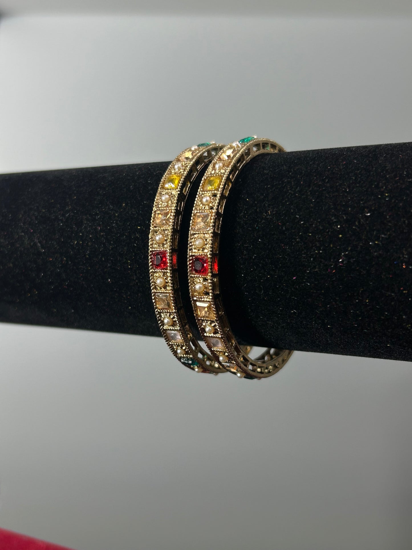Classic Multicolour Kada Bangles