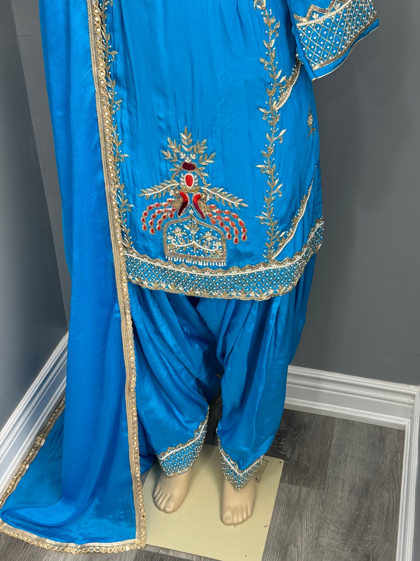 Handwork Salwar Suit- AK3536-0926