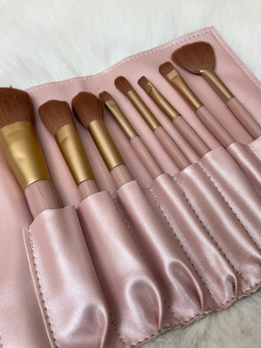 8pc Makeup Brush Set