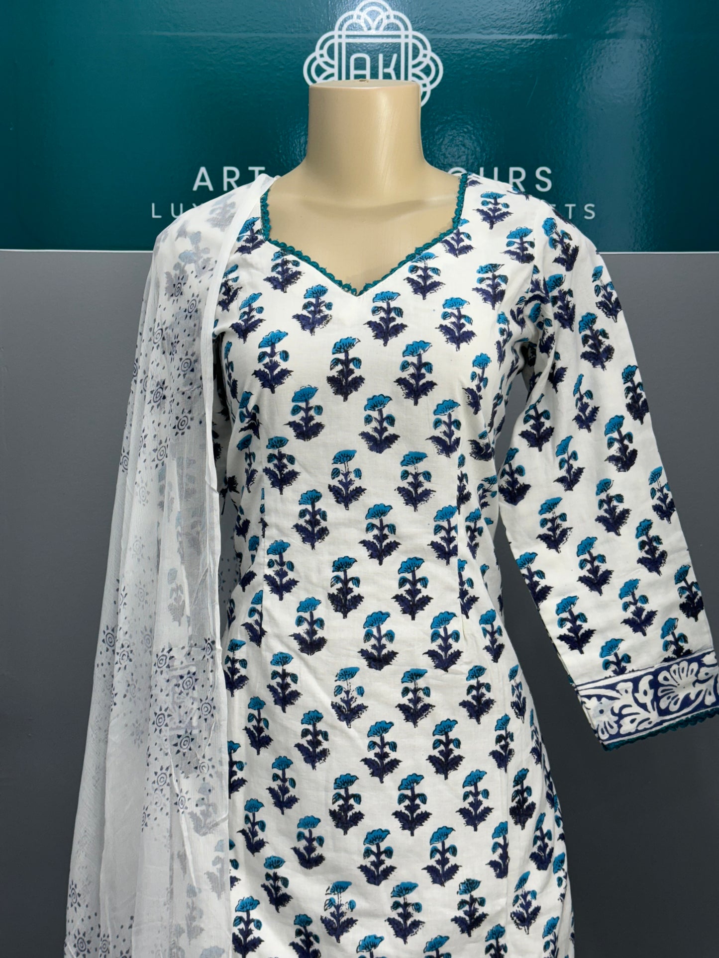 Printed Cotton Salwar Suit