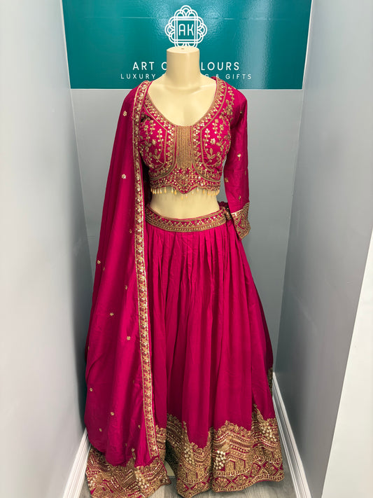 Morni Beaded Lehenga- AK6768-4726S