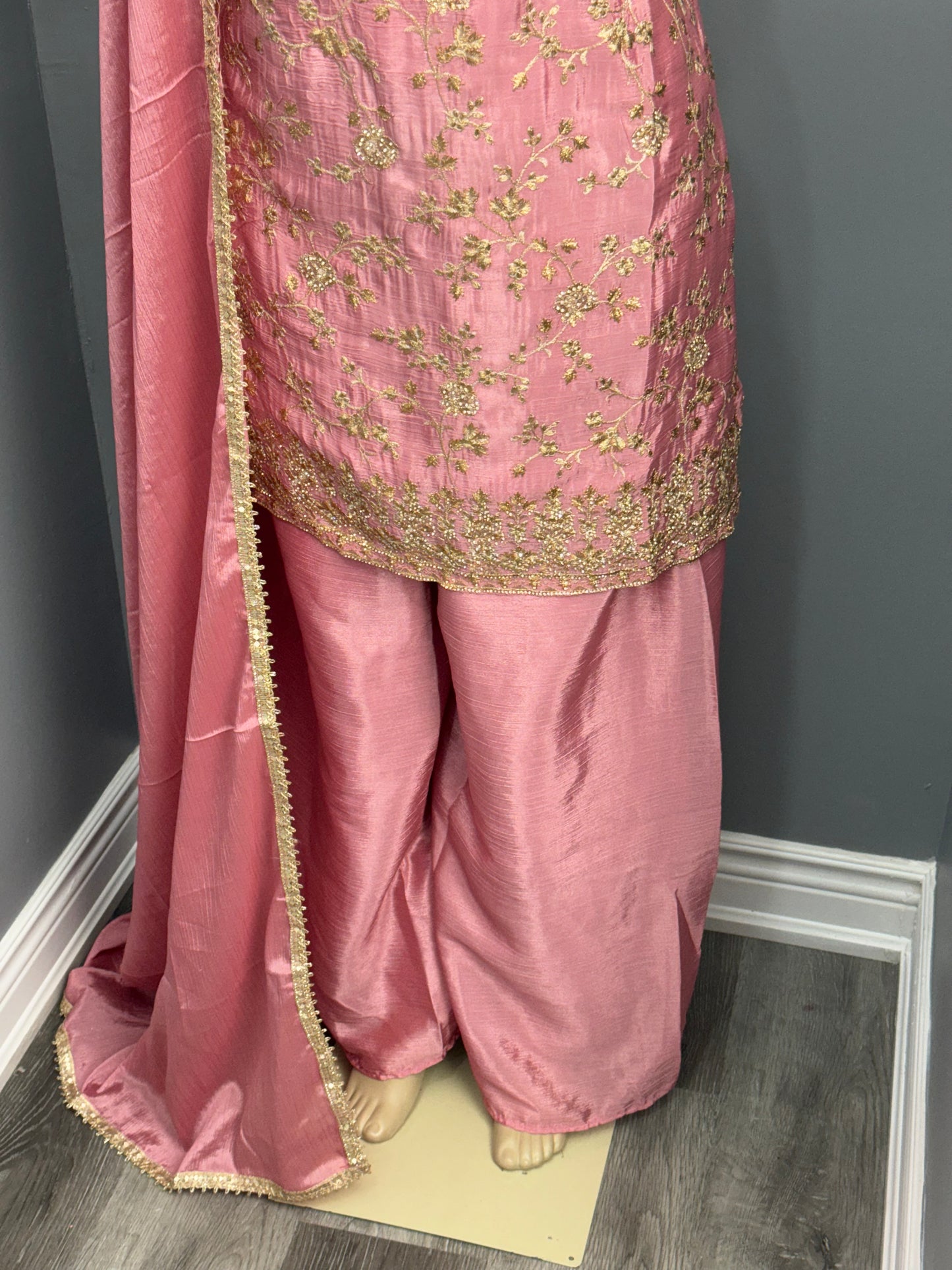 Readymade Sharara Suit- AK101217-26