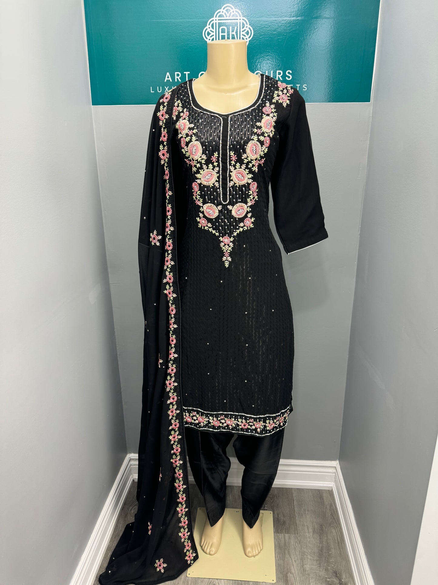 Black Jasmine Salwar Suit