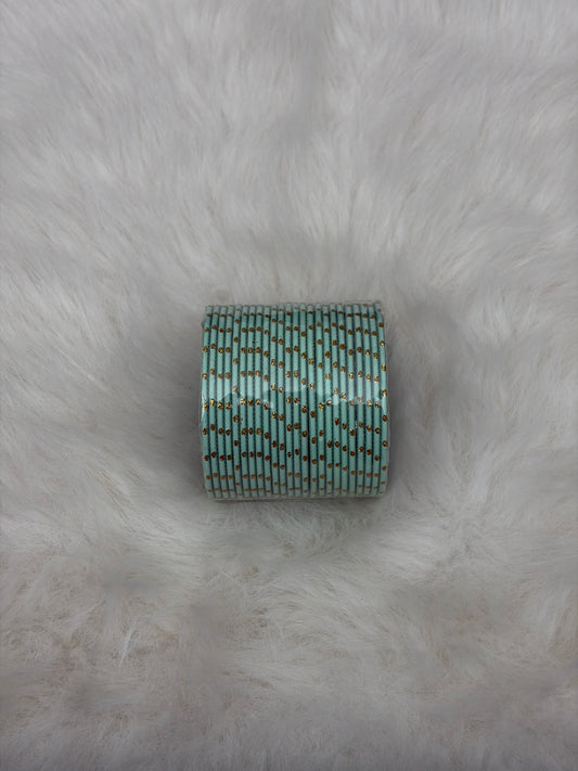 Kids Plain Bangles- Mint Green