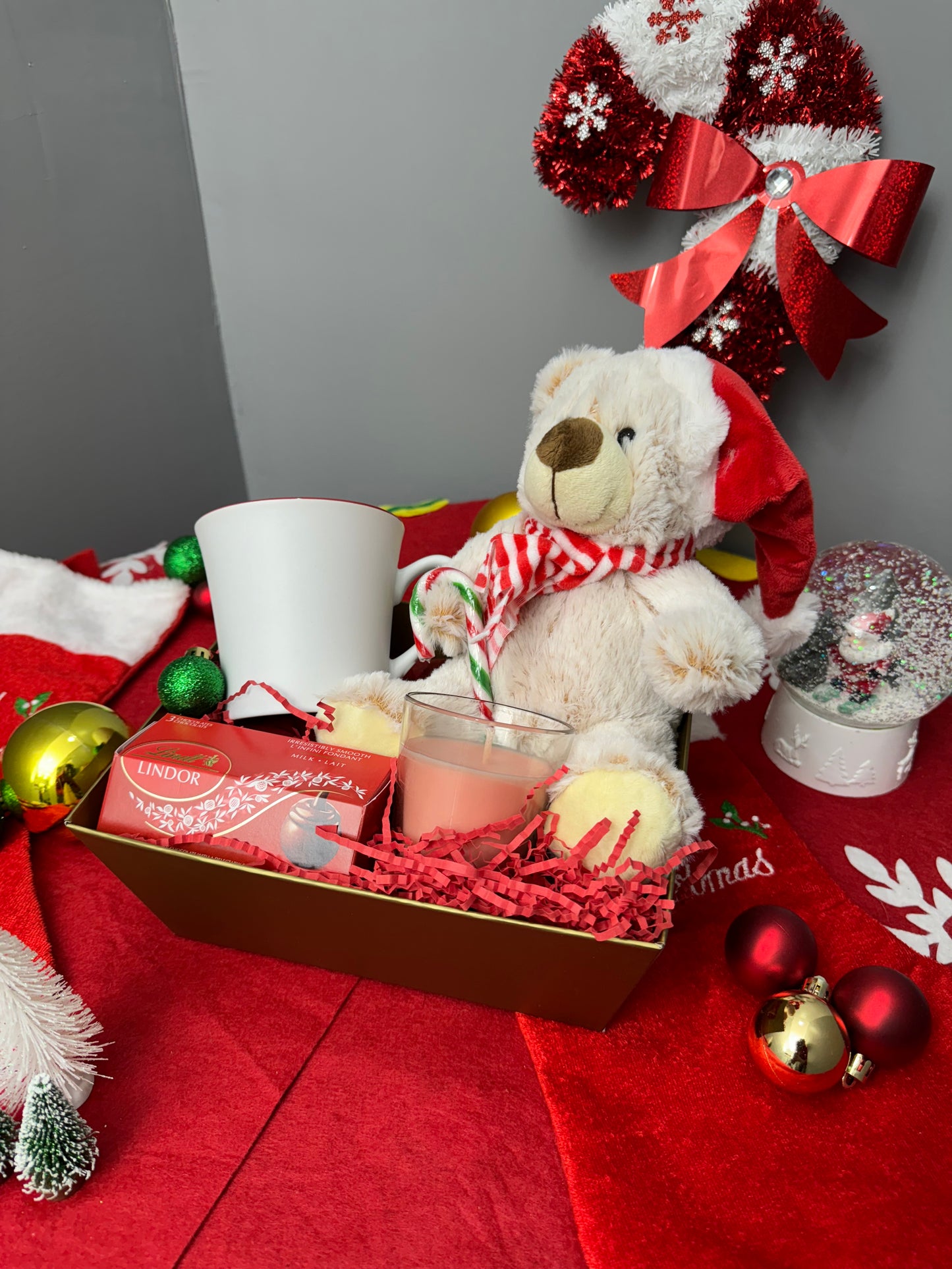 Christmas Elf Gift Basket
