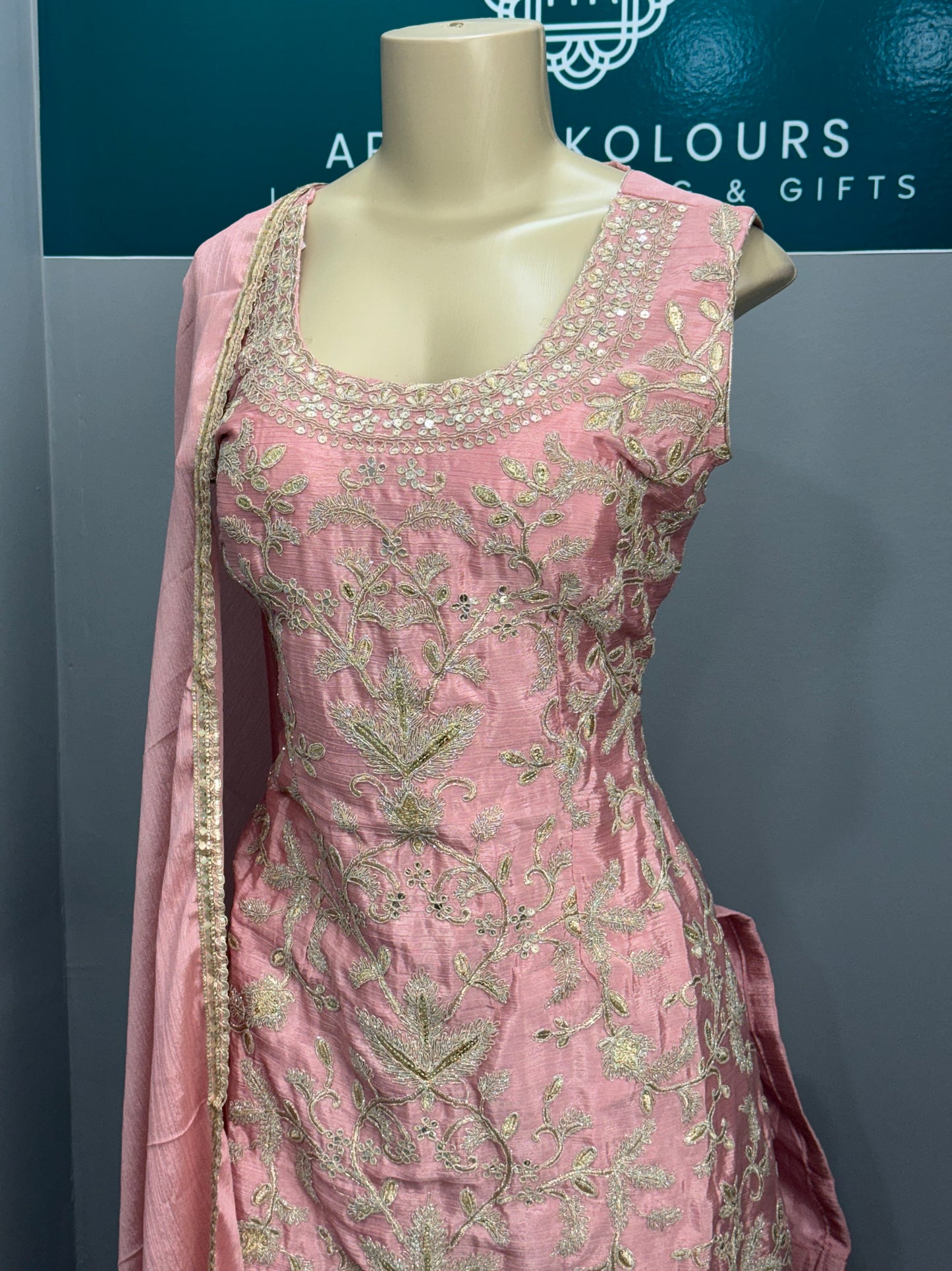 Readymade Sharara Suit- AK5053-1426