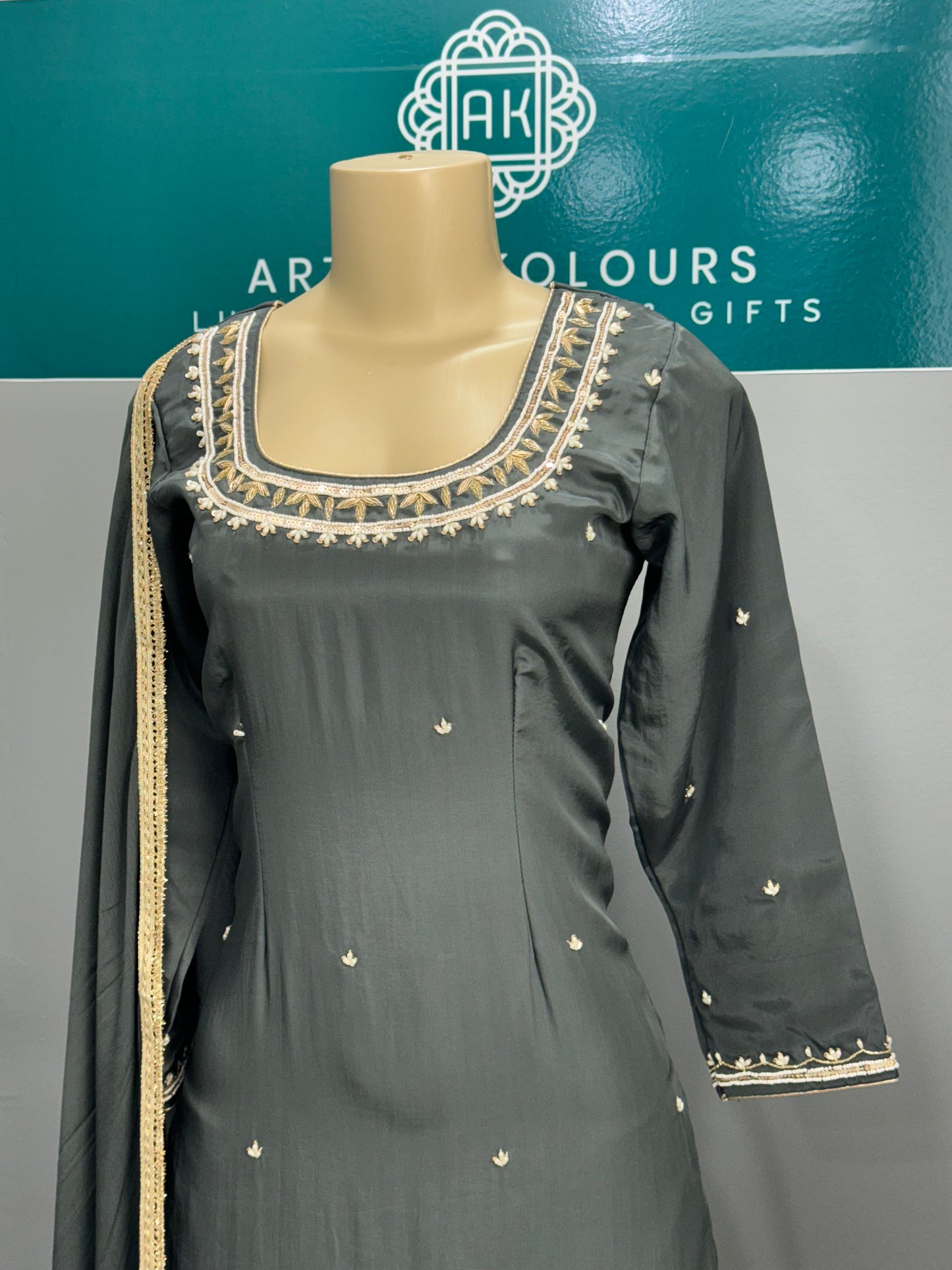 Handwork Salwar Suit- AK2728-1826