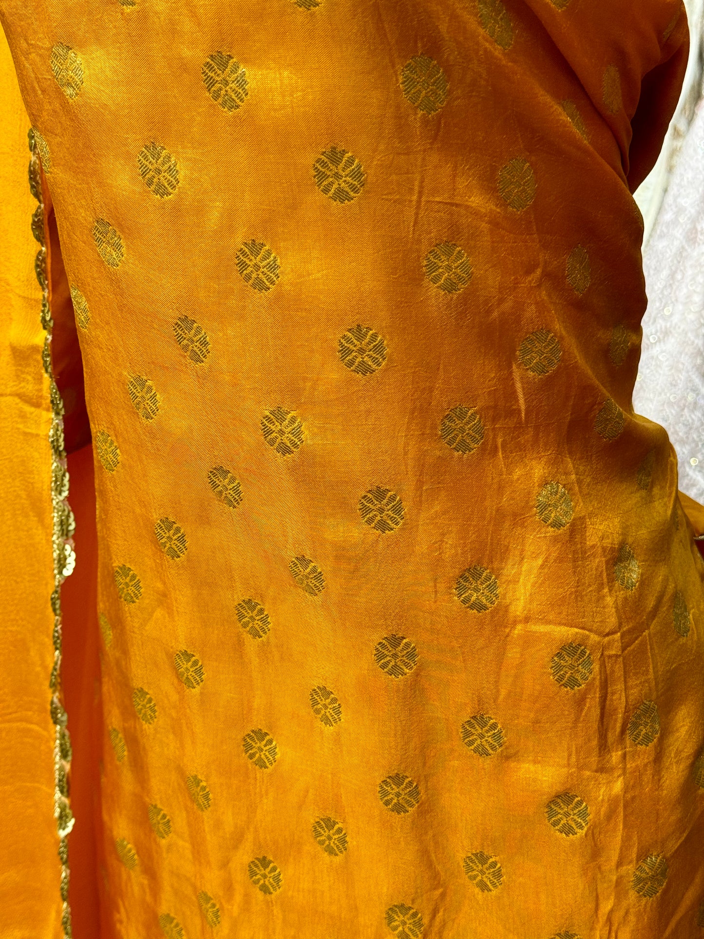 Banarsi Butti Santri Gharara Suit