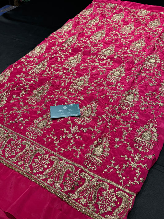 Gulabi Jaal Unstitched Suit