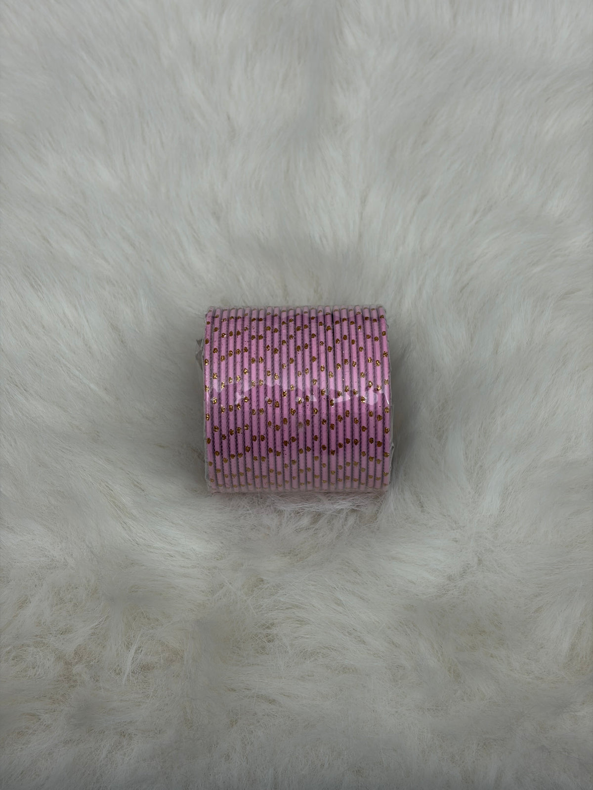 Kids Plain Bangles- Baby Pink
