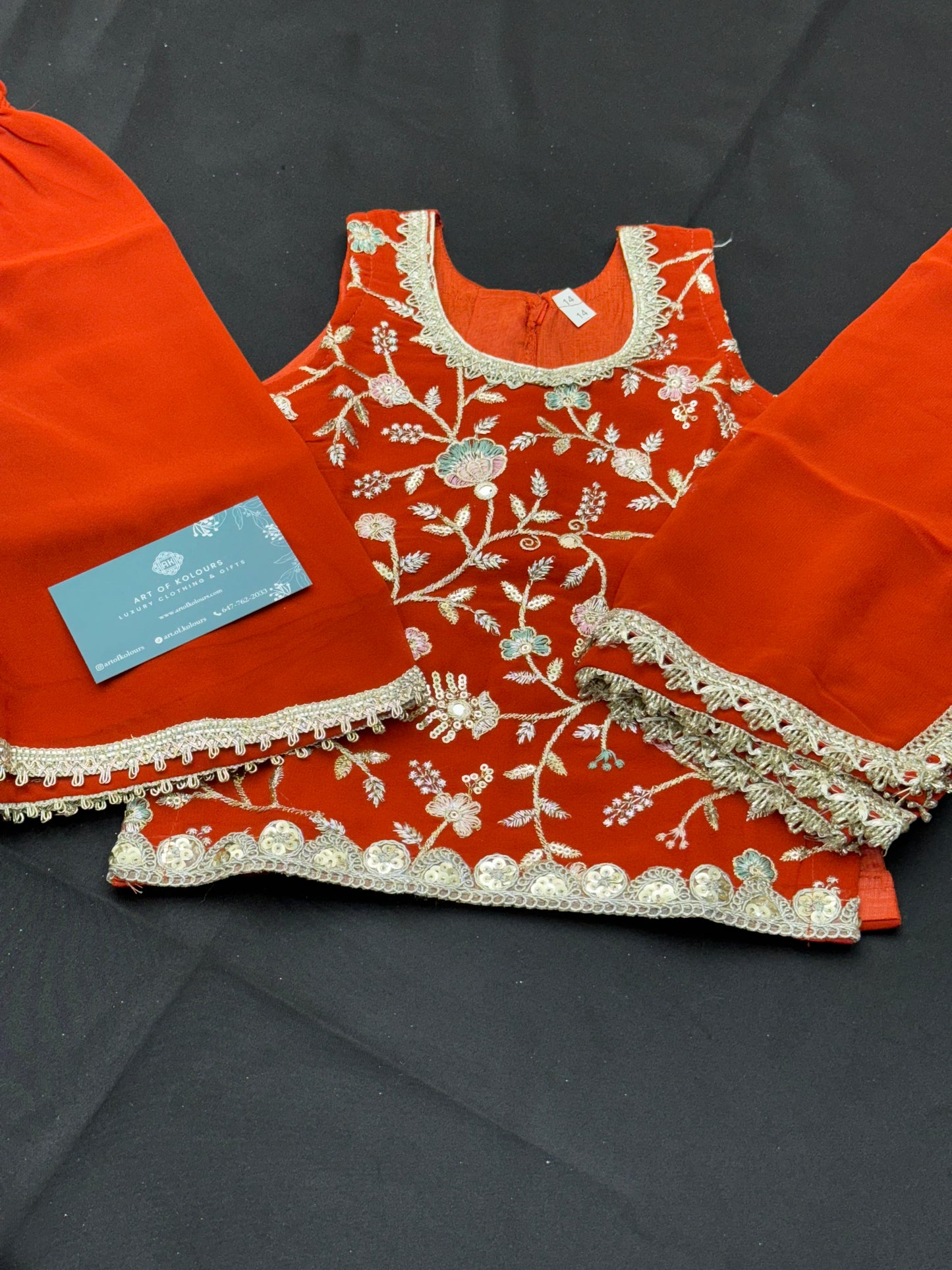 Zina Babies Sharara Suit