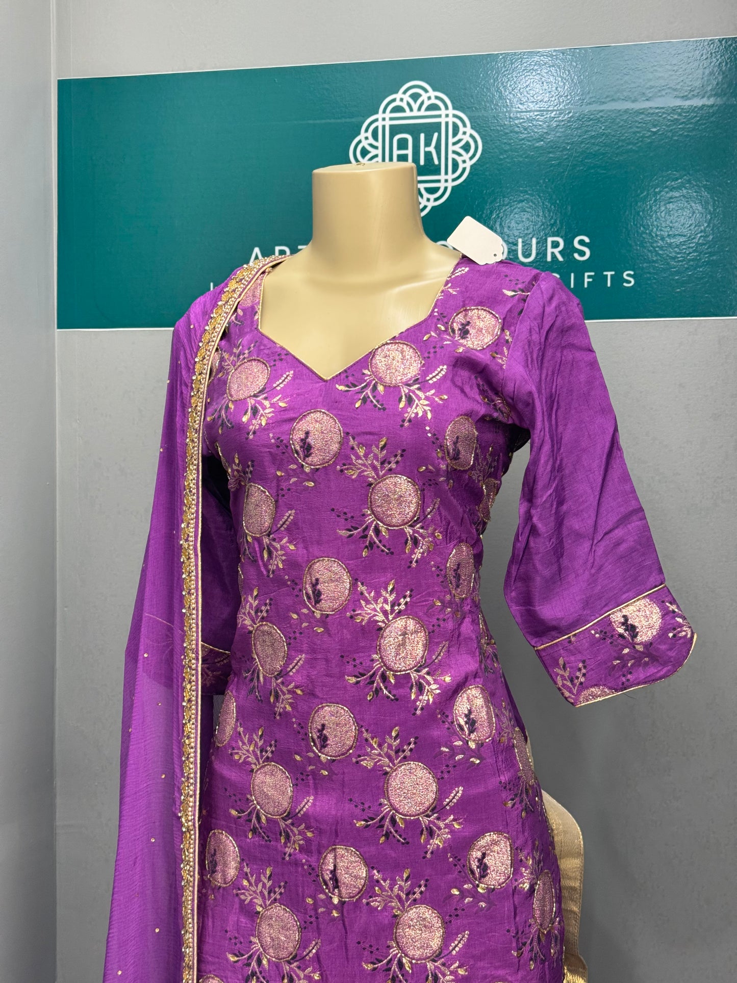 Handwork Banarsi Salwar Suit