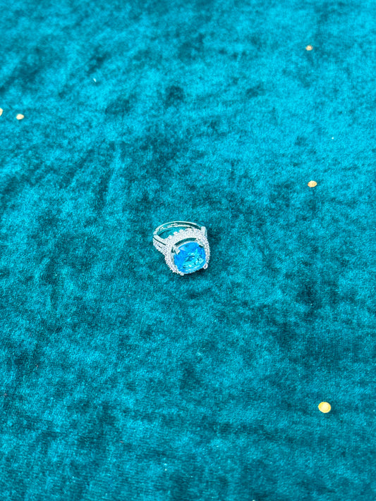 Chandiya Blue AD Ring