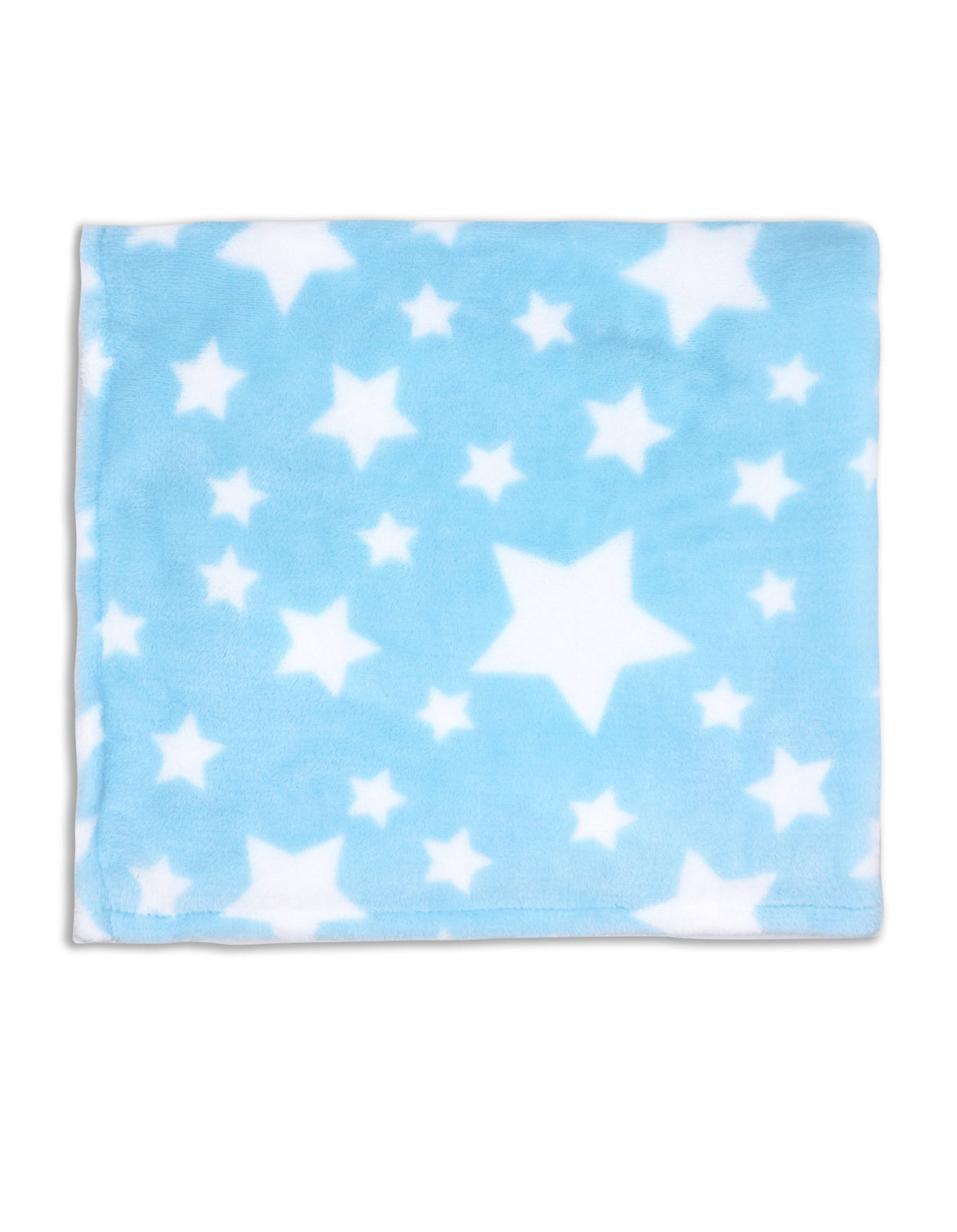 Stars Baby Blanket - Blue