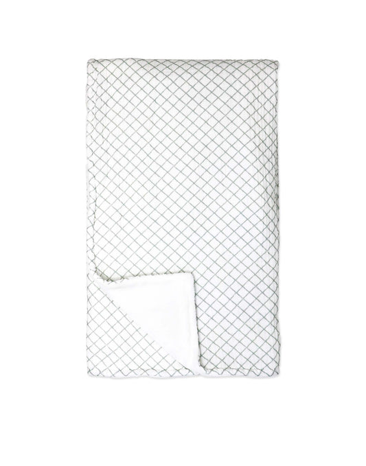 Baby Plush Gridline Blanket