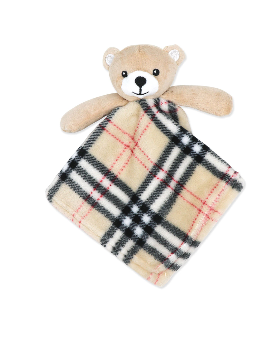 Blanket and Buddy - Classic Checked Beige