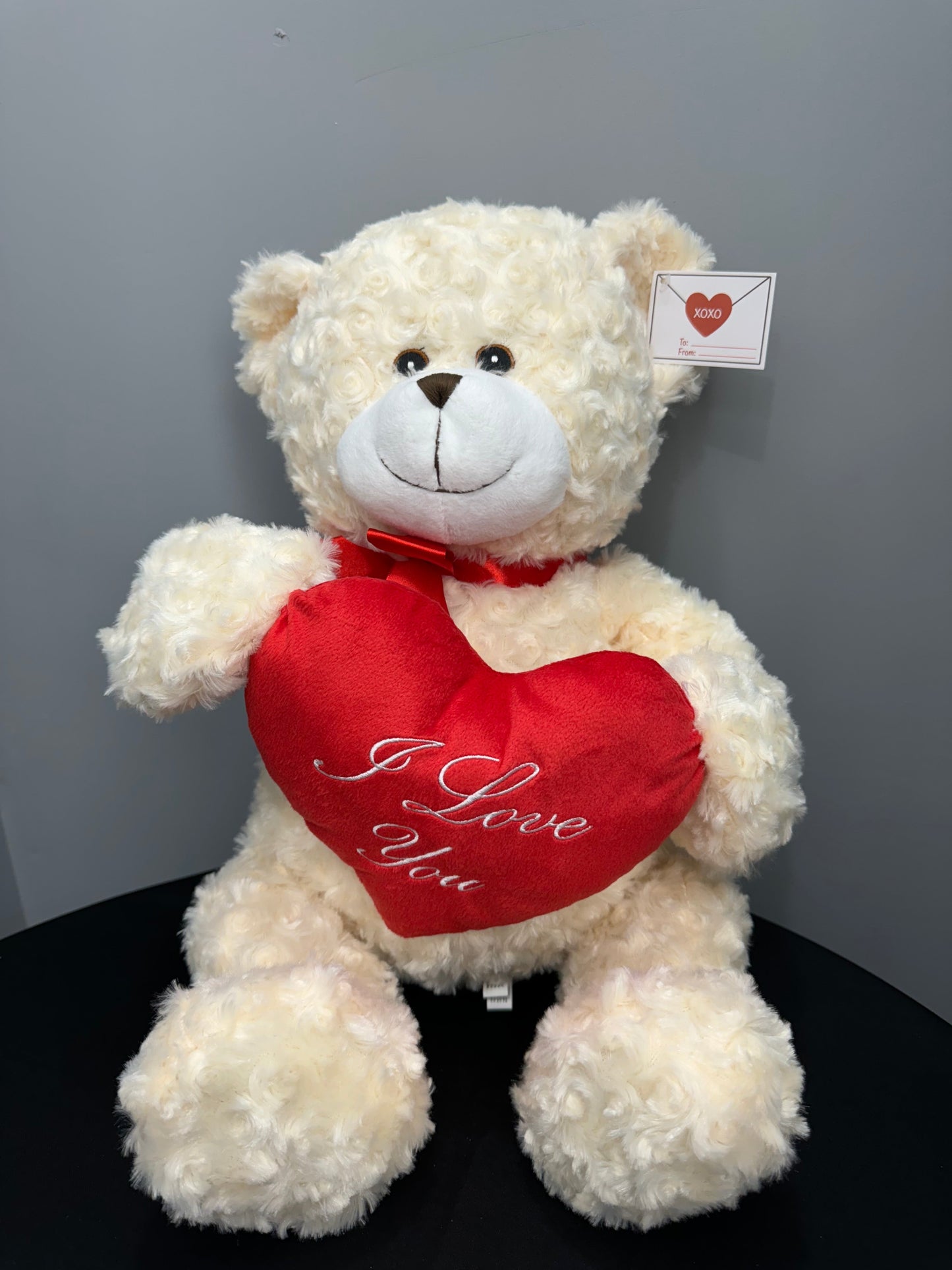 Burly I Love You Heart Teddy