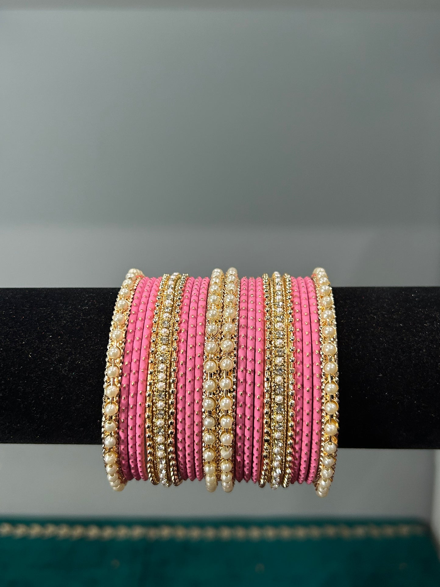 Baby Pink Golden Drape Bagels