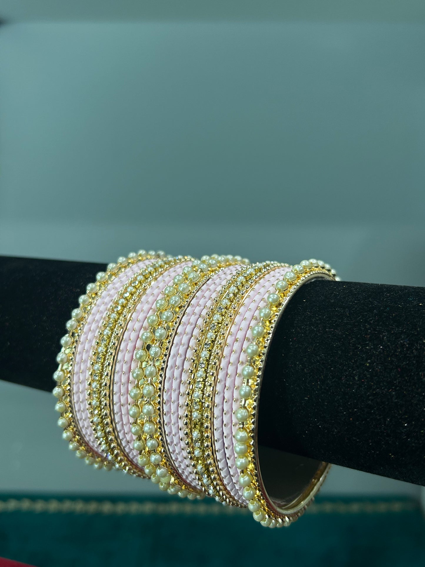 Light Pink Golden Drape Bagels