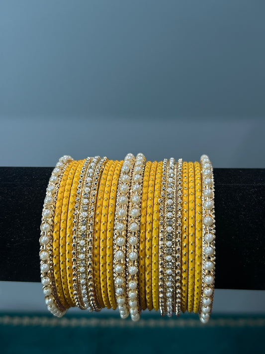 Yellow Golden Drape Bagels