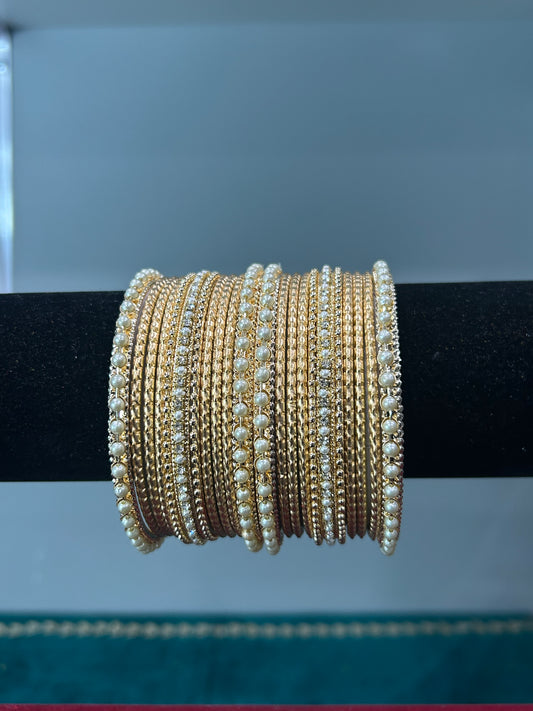 Gold Golden Drape Bagels