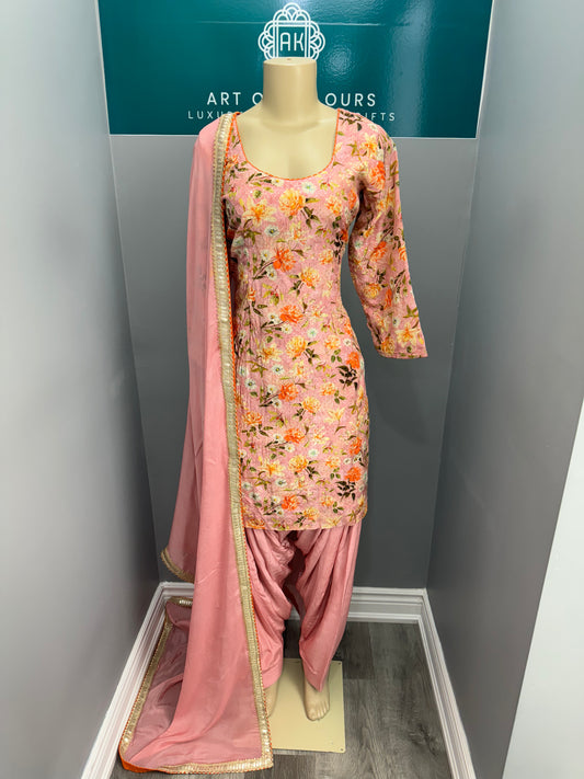 Pink Jasmine Gulzar Salwar Suit- AKW0006
