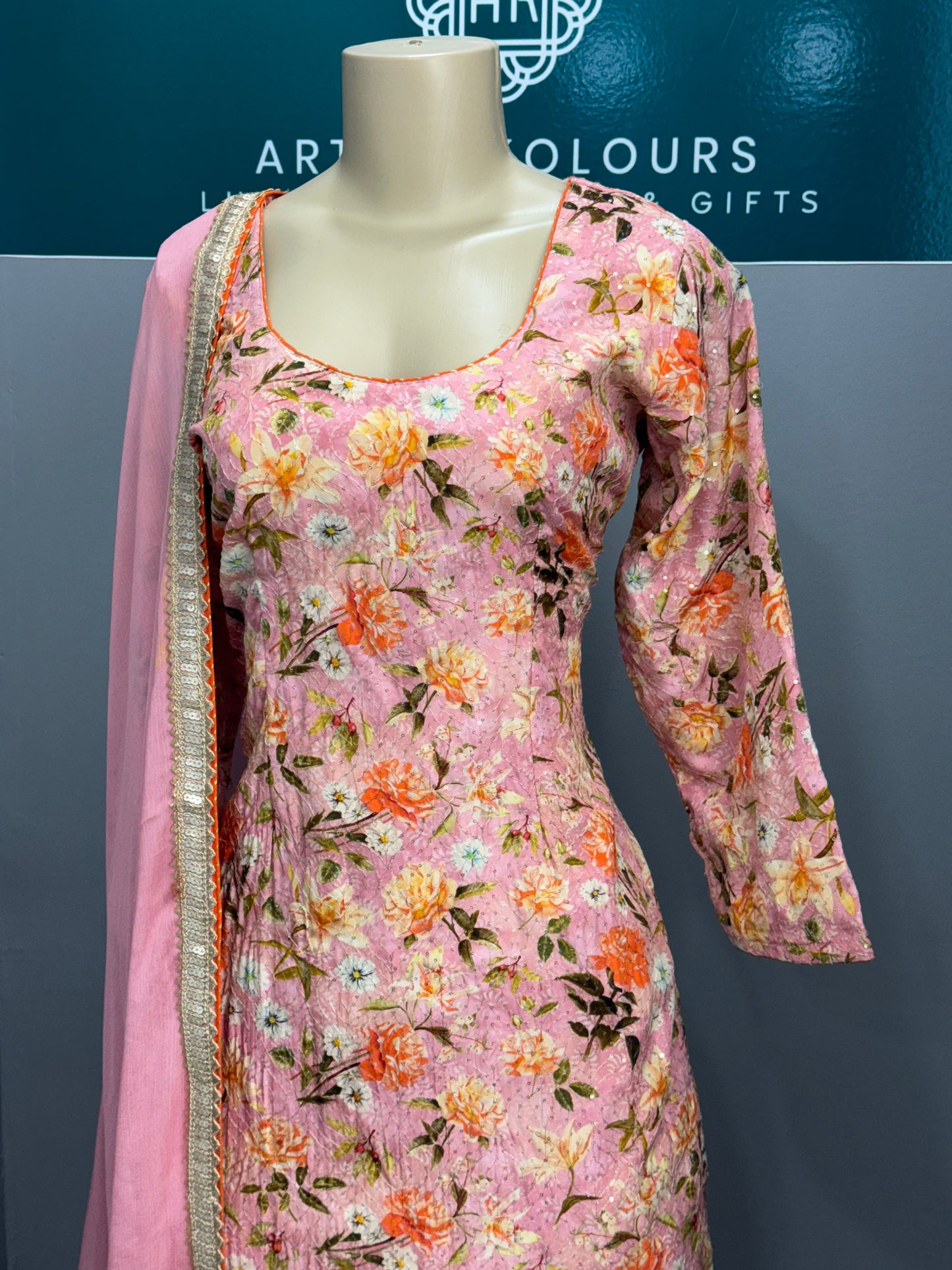 Pink Jasmine Gulzar Salwar Suit- AKW0006