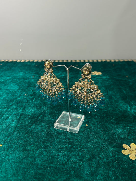 Teal Esha Earrings