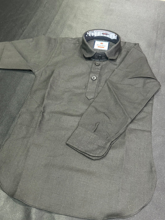 Karan Boys Kurta Pajama- Black (Size 32~36)