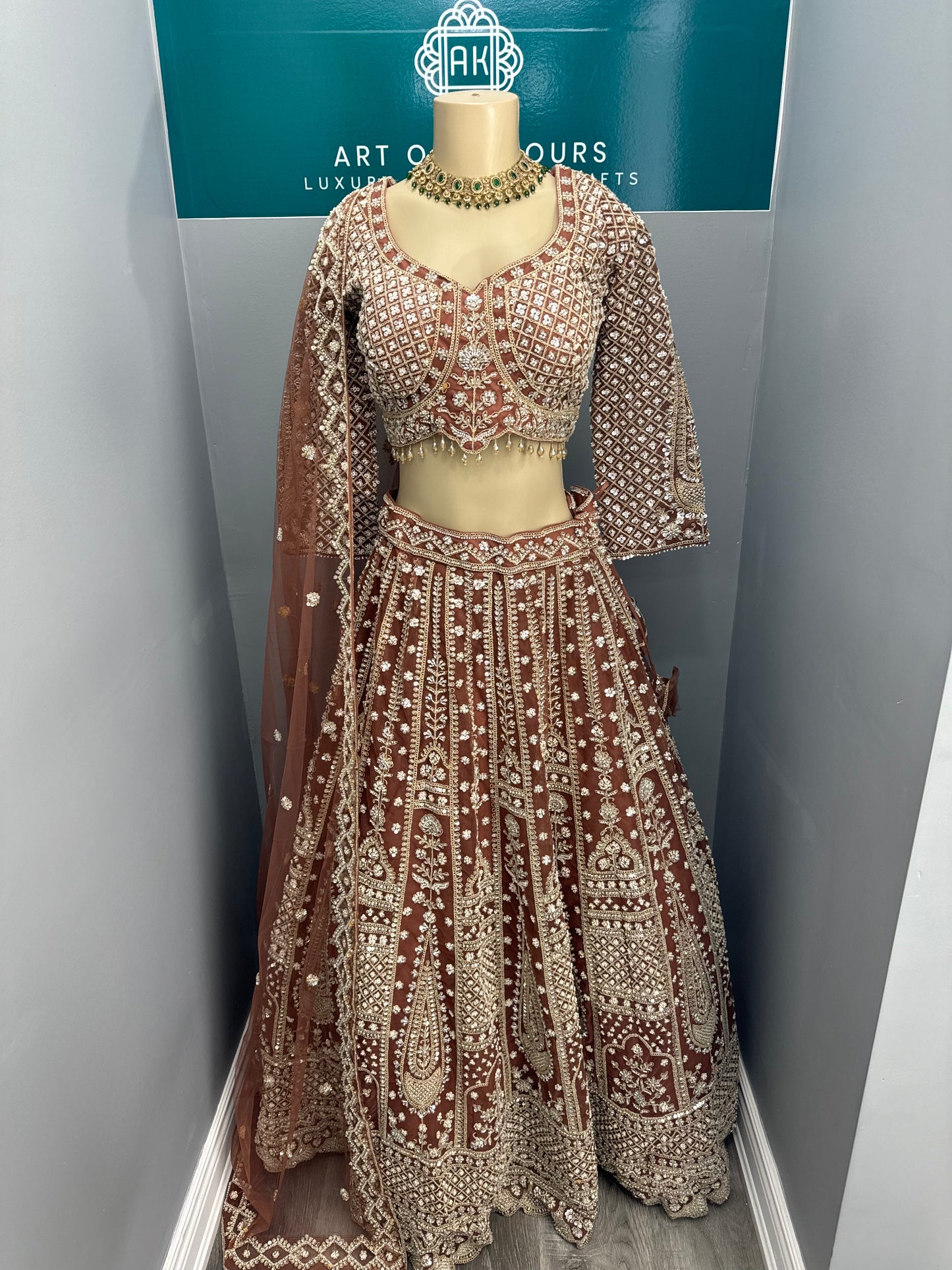 Heavy Beadwork Lehenga